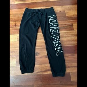PINK by VS Black Sweatpants